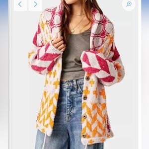 Free People Bright Optimistic Cardigan